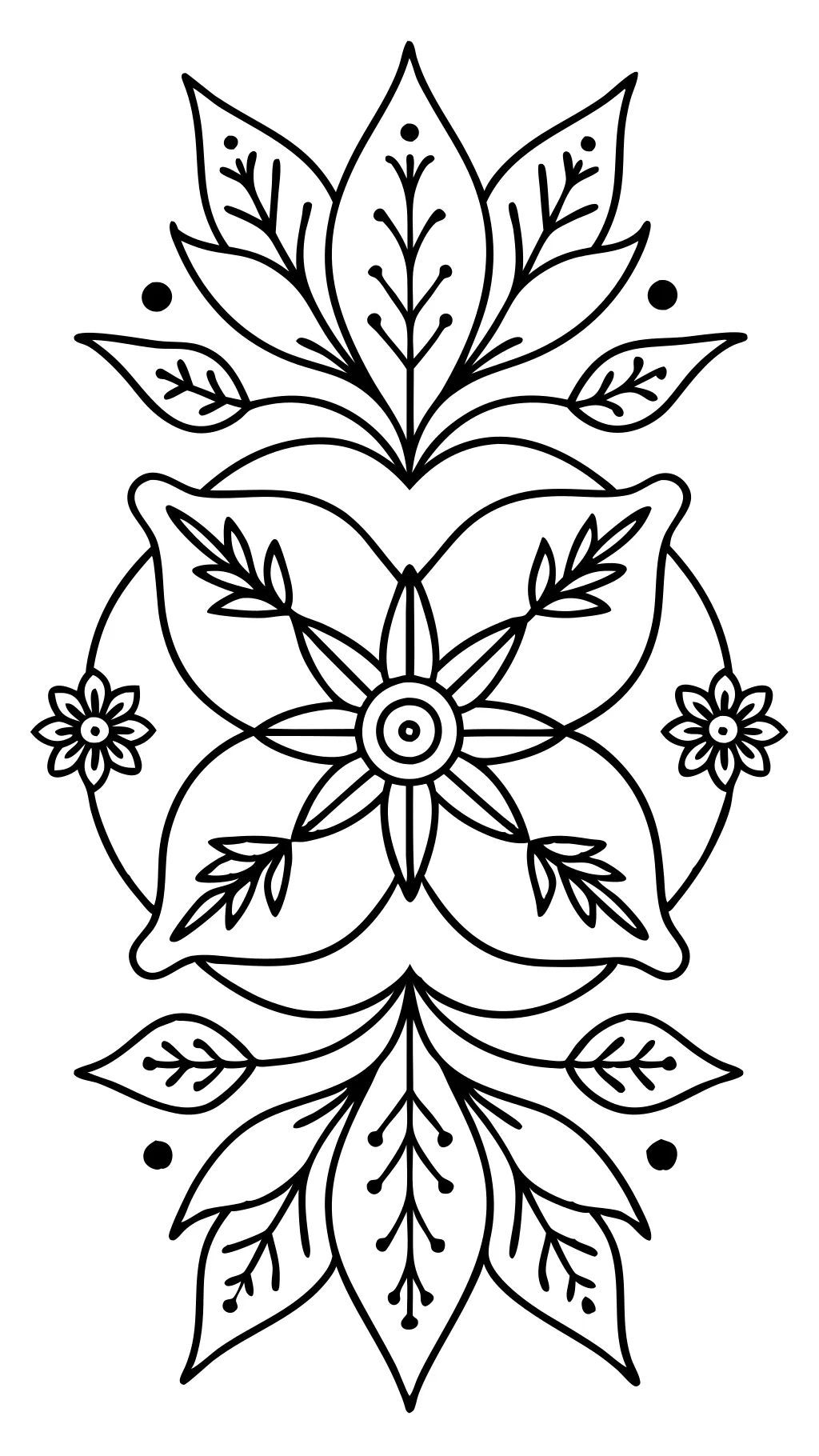 simple adult coloring pages